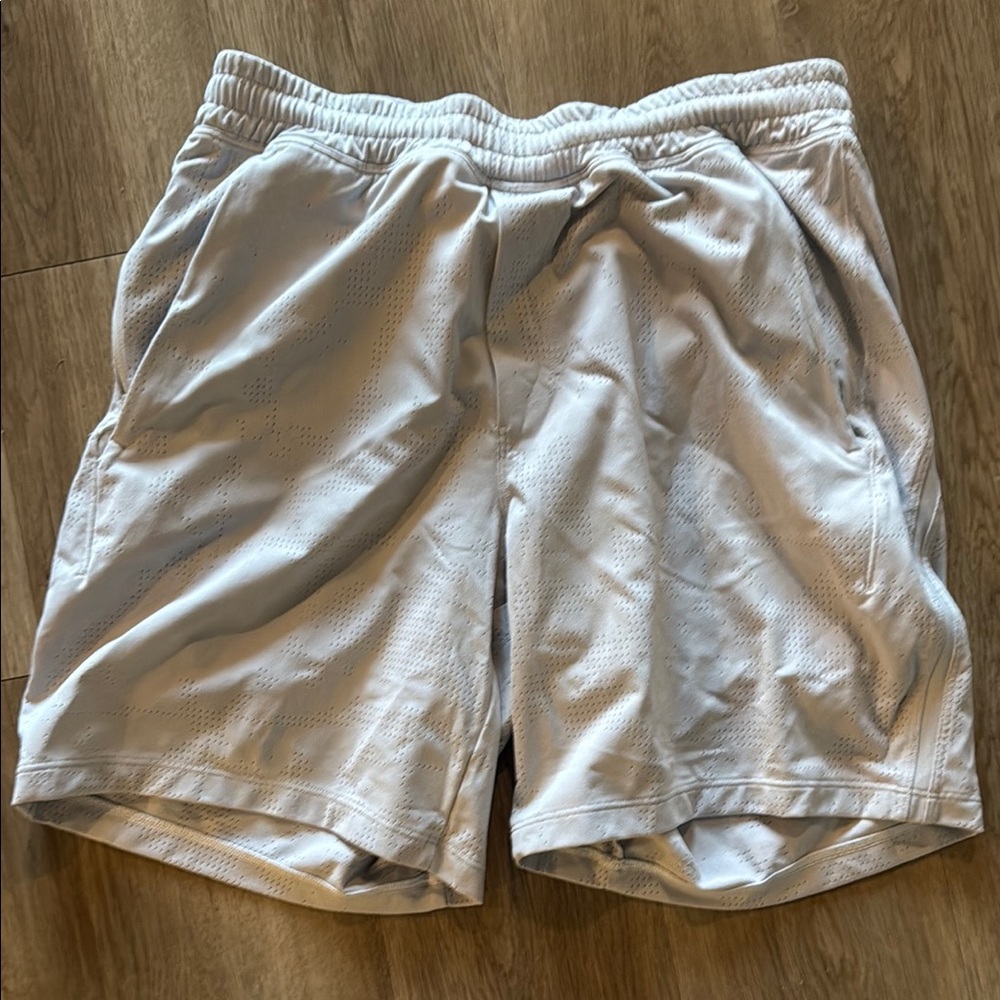 Lululemon Athletica Light Gray Athletic Shorts
